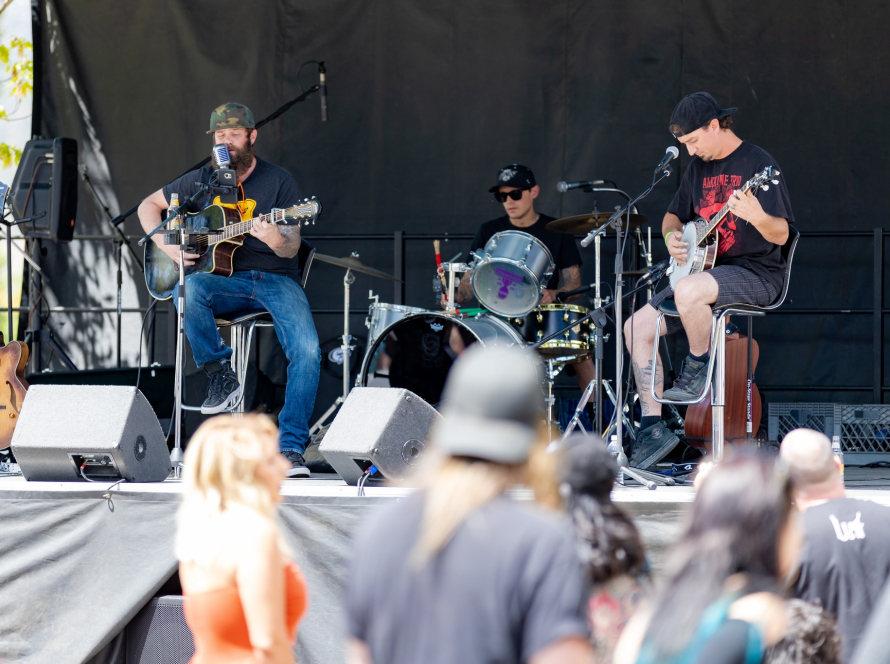 Band Playing at event
