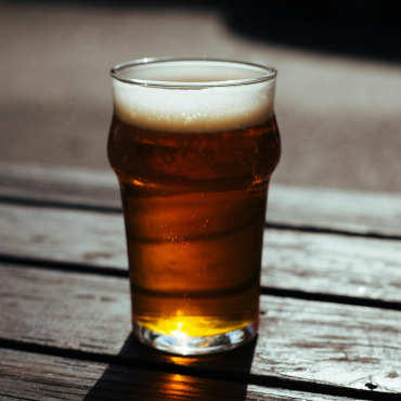 Nice deep colored beer